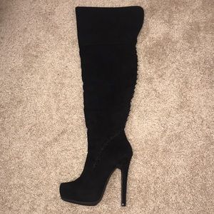 Wide Calf Over-the-Knee Boots